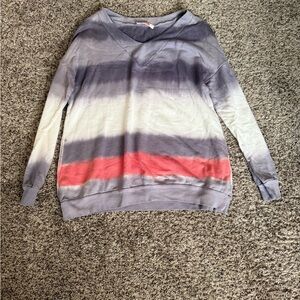 Striped V-Neck Sweater